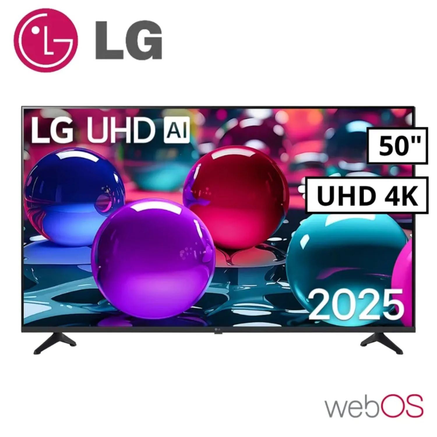 Televisor LG 50" Uhd 4K THINQ Ai 50Ua7300Psb Smart Tv (2025)